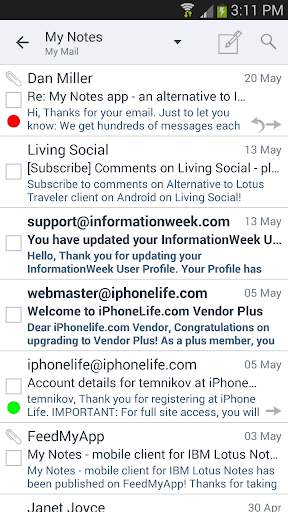 My Notes screenshot 3