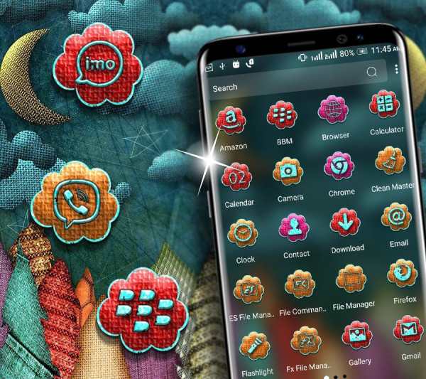 Knitting Cloud Launcher Theme screenshot 4