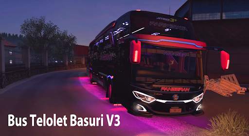 Bus Basuri Nusantara Simulator screenshot 1