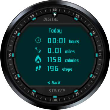 Digital Striker Watch Face screenshot 13