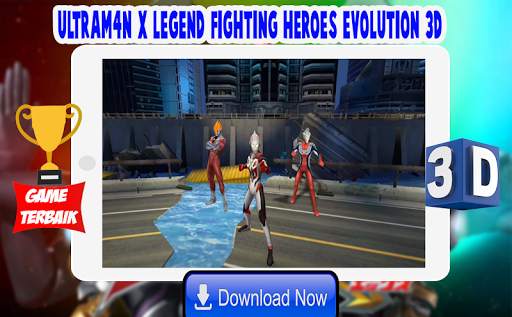 Ultrafighter3D : Ultraman X Legend Fighting Heroes screenshot 1