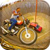 Well Of Death Car Stunt Rider logo