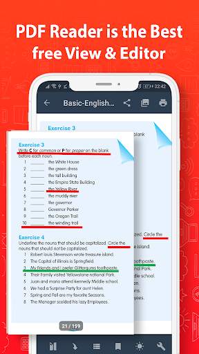 PDF Reader App : free Document Reader & PDF Viewer 2 تصوير الشاشة
