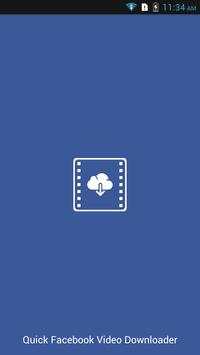 Quick Facebook Video Download screenshot 1