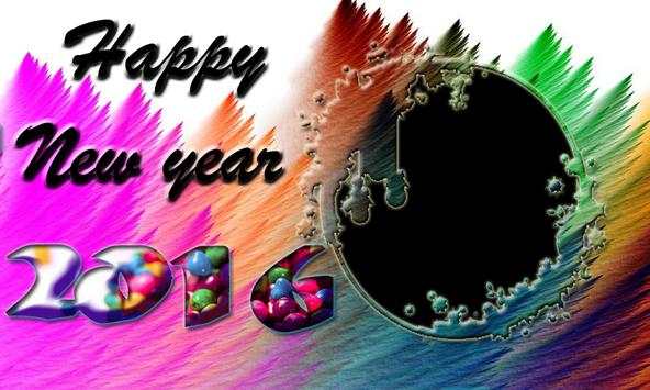 Color NewYear 2016 Photo Frame screenshot 1