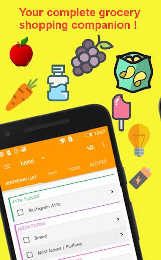 Bazaar List - Grocery Shopping List App screenshot 1