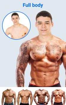Men Body Editor : Photo & Abs Body Builder Styles screenshot 3