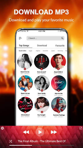 Music downloader - Music player screenshot 4