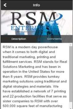 RSM screenshot 4