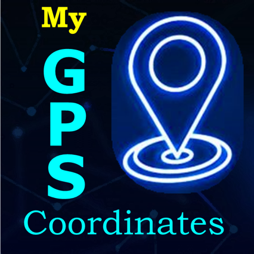 GPS Coordinates and and Elevat icon
