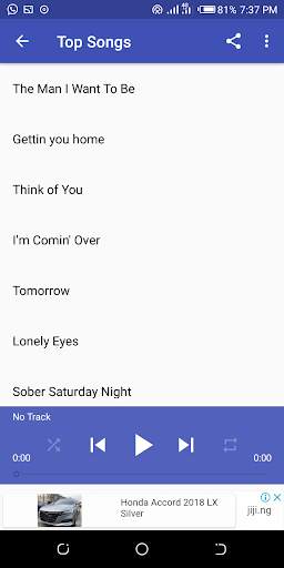 Chris Young Songs screenshot 3