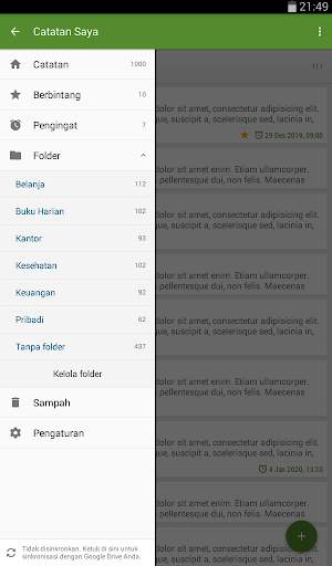 Catatan Saya - Buku Catatan screenshot 10
