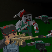 Pixel Military VS Zombies icon