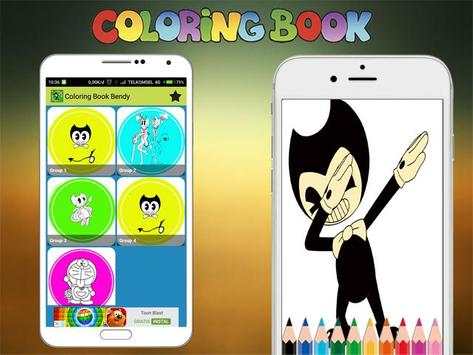 New Coloring Game of Bendy скриншот 5