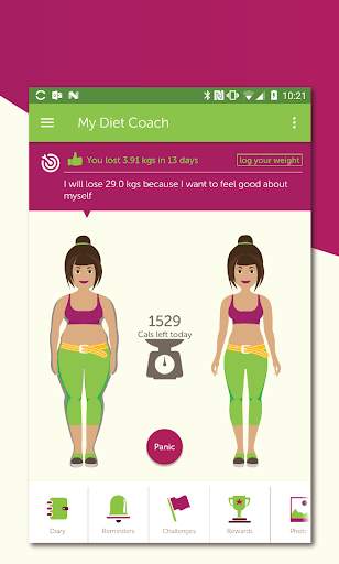 My Diet Coach - Weight Loss Motivation & Tracker screenshot 1