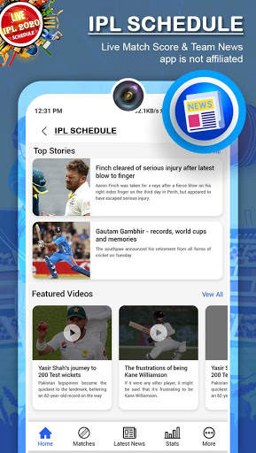 IPL 2021 - Cricket Live Line screenshot 4