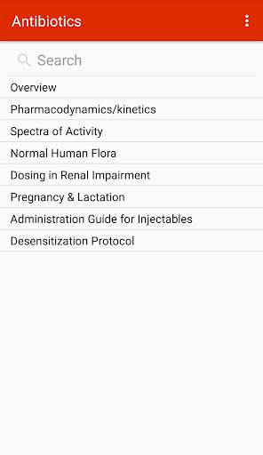 Antibiotics EZ screenshot 2
