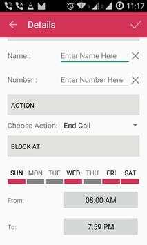 काला सूची screenshot 7