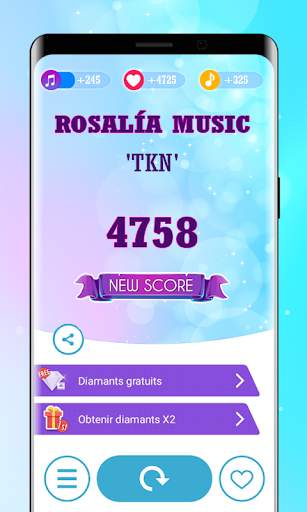 Rosalia Piano Magic Tiles screenshot 5