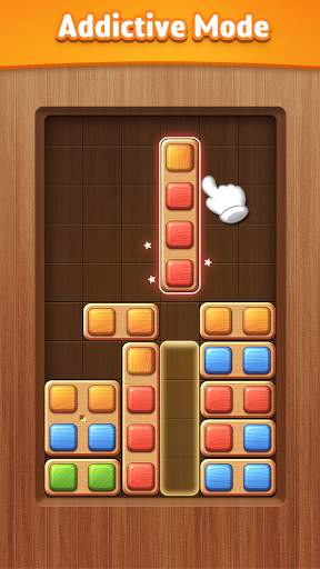 Color Wood Block Puzzle - Free Fun Drop Brain Game 2 تصوير الشاشة