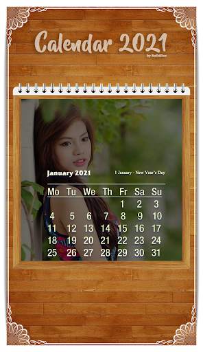 Bingkai Foto Kalender 2021 📆 screenshot 2
