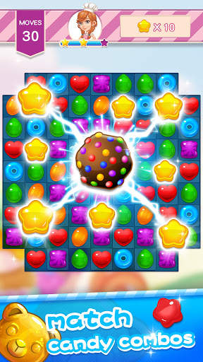Candy Girl Saga - Free Crush 3 Game screenshot 2