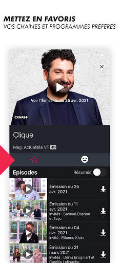 myCANAL, TV en live et replay screenshot 7
