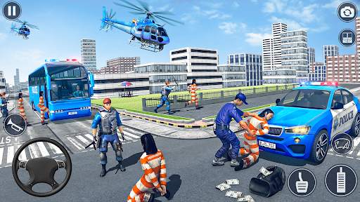 Game Bus Simulator Bus Polisi screenshot 2