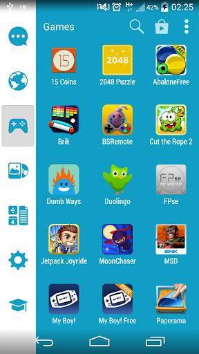 Basic Blue Theme for Smart Launcher screenshot 2