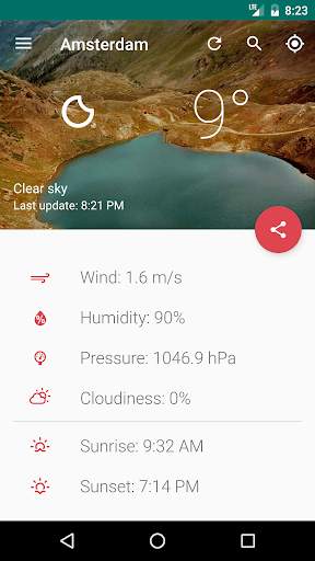 Good Weather - Open Source app screenshot 1