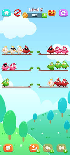 Bird Sort Puzzle 2 screenshot 1