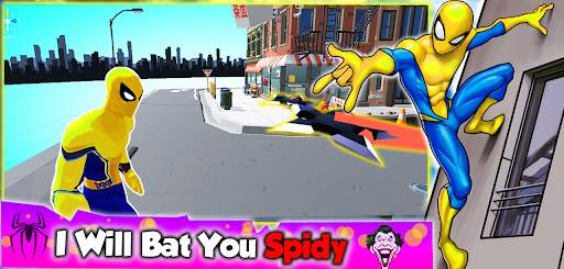 Spider Rope Hero Frog City स्क्रीनशॉट 1