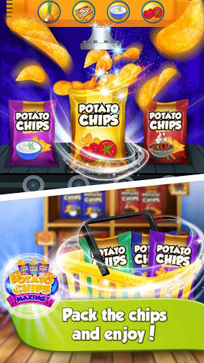 Potato Chips Factory Games For Kids screenshot 5