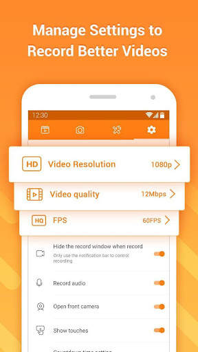 Screen Recorder,Video Editor for games- Dorecorder screenshot 4