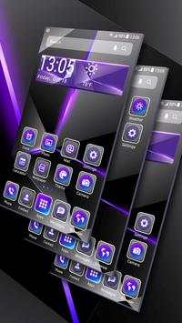 Black style launcher theme &wallpaper screenshot 3