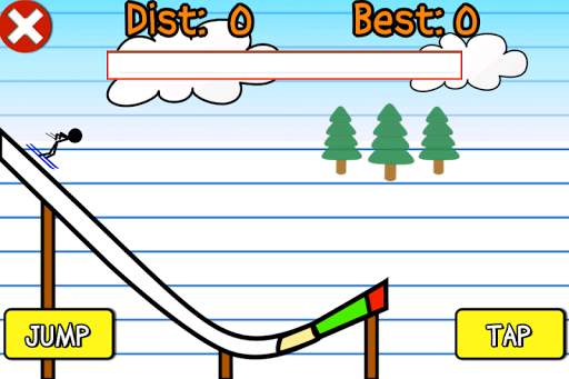 Stick Man Sports Ski Games screenshot 4