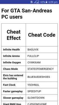All in one GTA Cheats screenshot 3