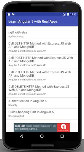 Learn Angular 5 with Real Apps screenshot 4