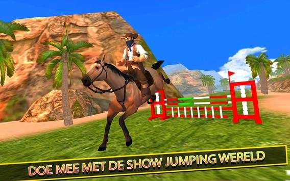 Paard paardrijden simulator 3d: jockey mobiel spel screenshot 1