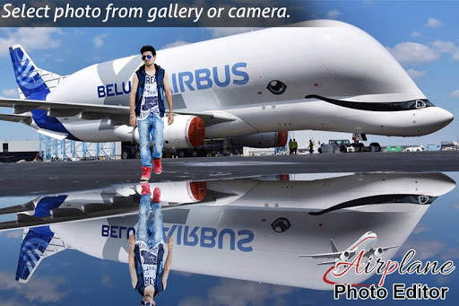 Airplane Photo Editor - Cut paste Photo screenshot 1