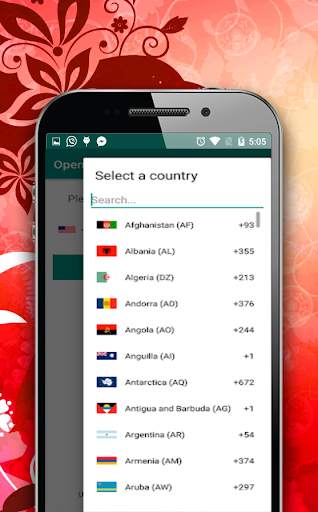 Call unknown numbers for whatsapp screenshot 3