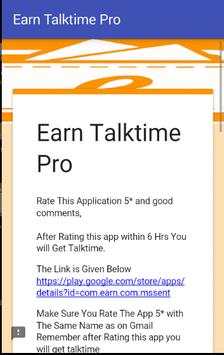 Earn Talktime Pro स्क्रीनशॉट 5