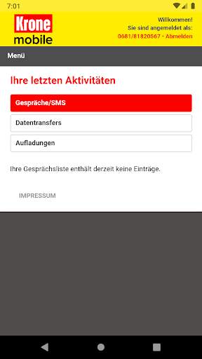 Krone mobile Tarif screenshot 5