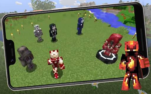 Iron 👨 Mod Avengers Minecraft screenshot 2