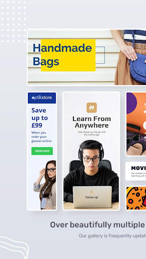 Online Banner Maker App screenshot 1