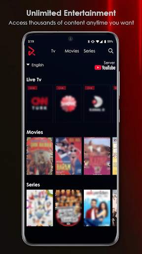 Raamy TV - Watch Live Tv, Movies, Shows and Series screenshot 1