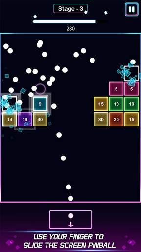 Ball Blocks Crusher - Free Bouncing Balls Games screenshot 1