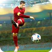 sepak bola menembak kiper perm logo