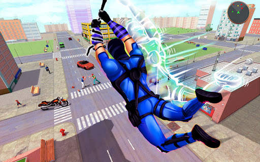 Invisible Ninja Rope Hero Game скриншот 2