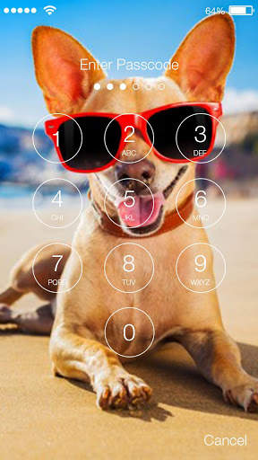Chihuahua Dog PIN Lock Screen 2 تصوير الشاشة